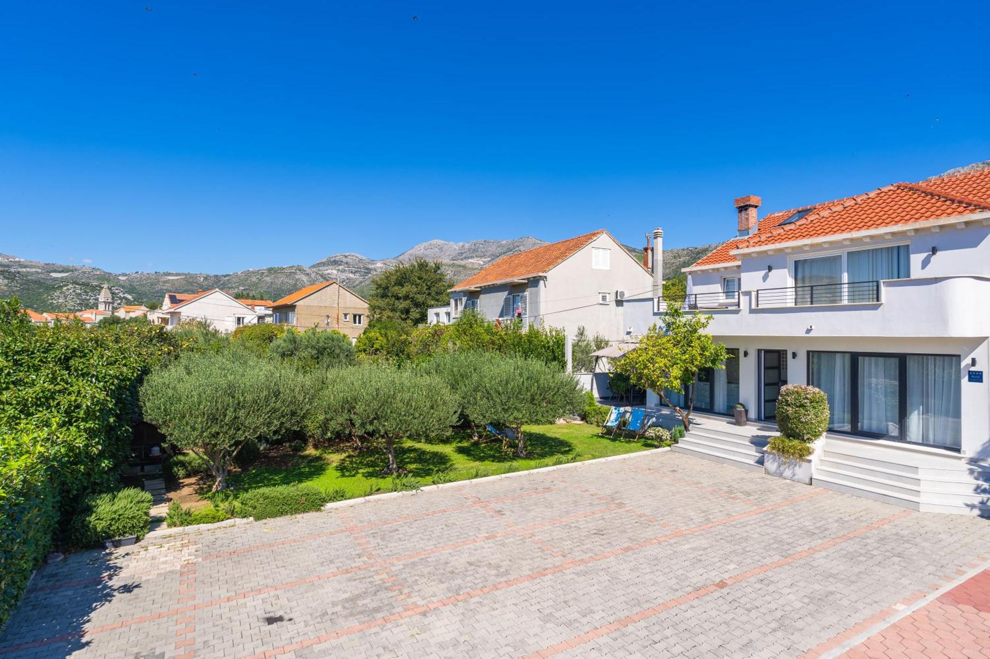 Villa Lemon Garden - Apartment In Dubrovnik Mlini Eksteriør bilde